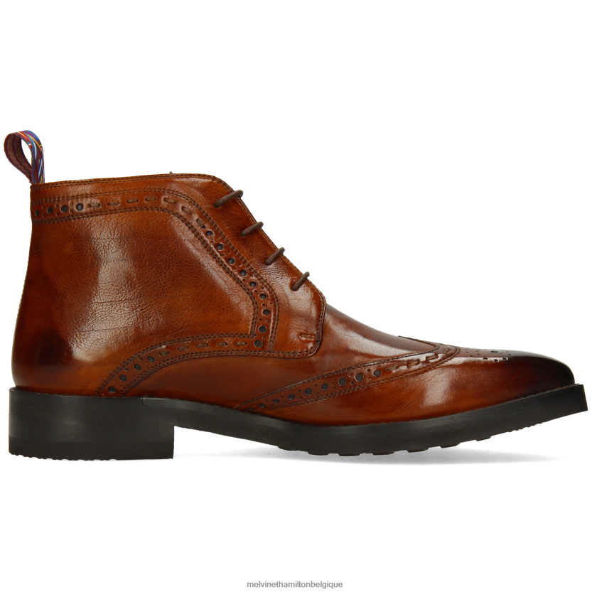 Melvin & Hamilton Hommes Jeff 7 R4422870 bottines brun