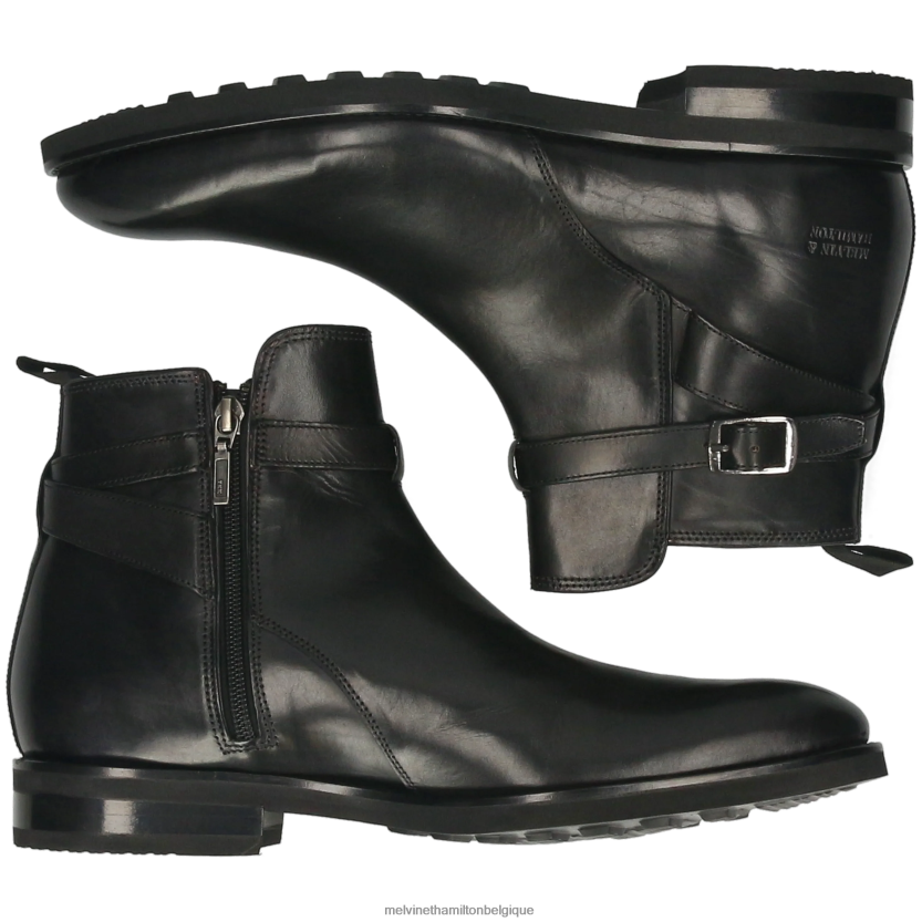 Melvin & Hamilton Hommes Kane 1 R4422891 bottines noir