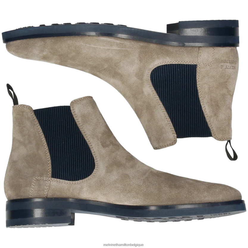 Melvin & Hamilton Hommes Louis 20 R4422894 bottines gris