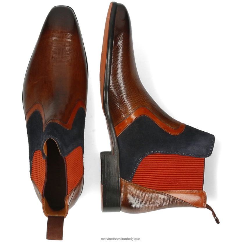 Melvin & Hamilton Hommes Louis 26 R44228115 bottines brun