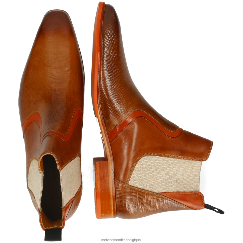 Melvin & Hamilton Hommes Louis 26 R442282 bottines brun