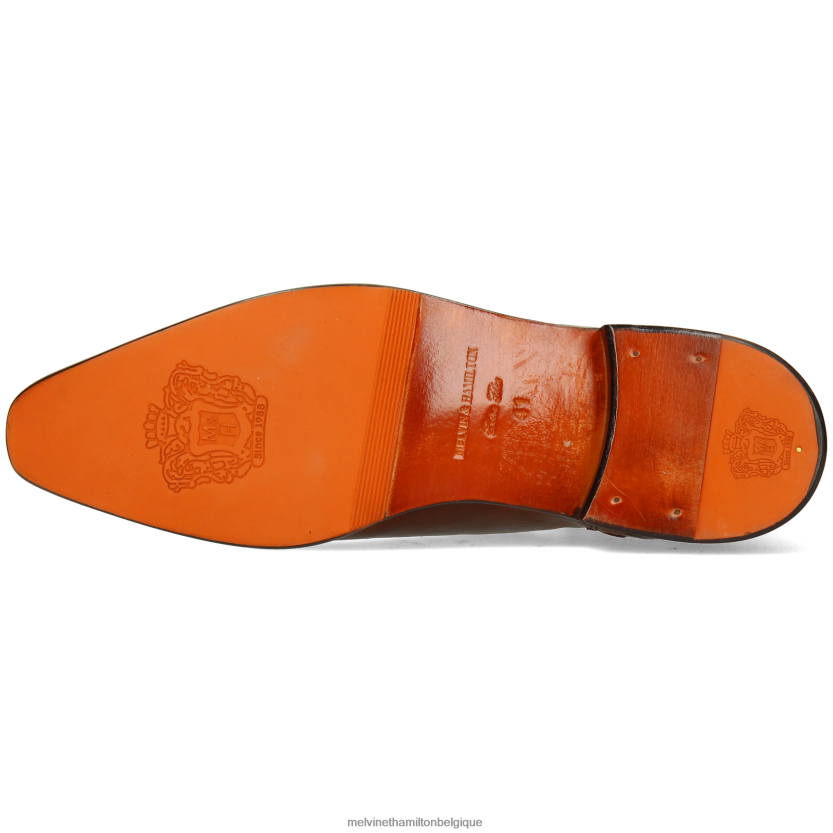 Melvin & Hamilton Hommes Louis 55 R4422849 bottines brun