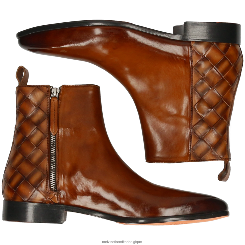 Melvin & Hamilton Hommes Louis 55 R4422849 bottines brun