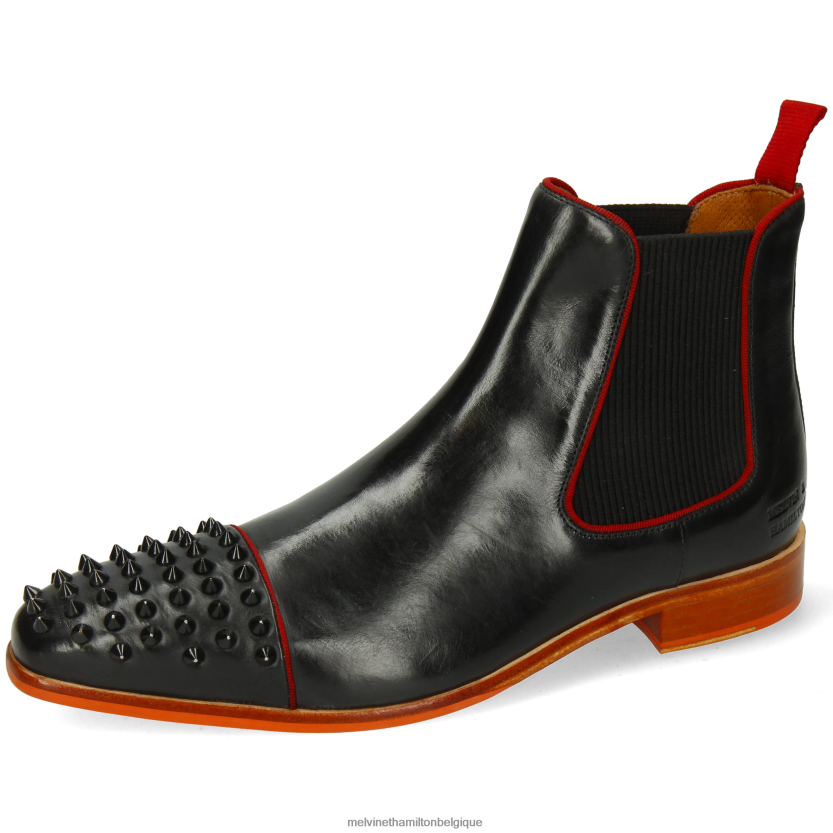 Melvin & Hamilton Hommes Louis 57 R442288 bottines noir