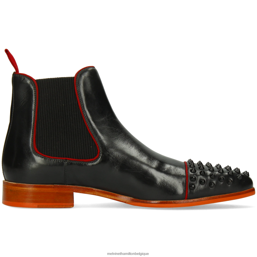Melvin & Hamilton Hommes Louis 57 R442288 bottines noir
