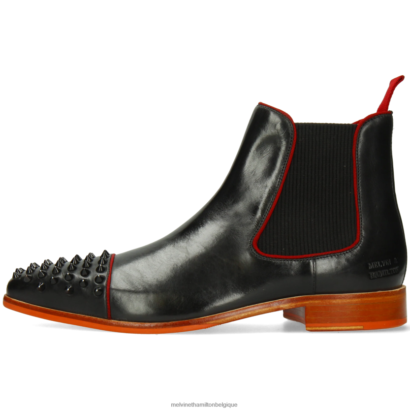 Melvin & Hamilton Hommes Louis 57 R442288 bottines noir