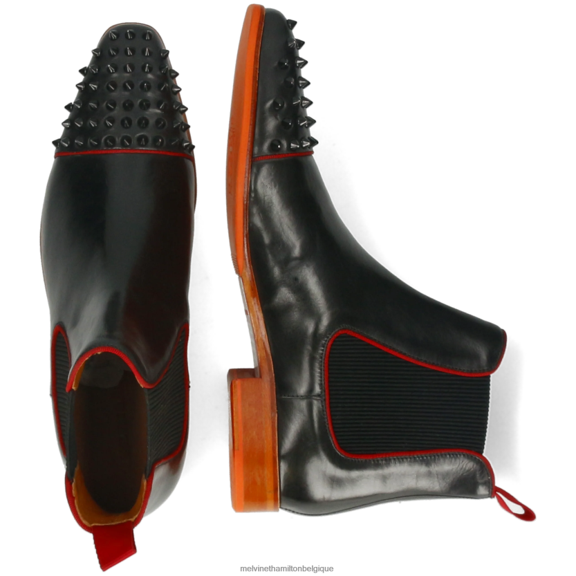 Melvin & Hamilton Hommes Louis 57 R442288 bottines noir