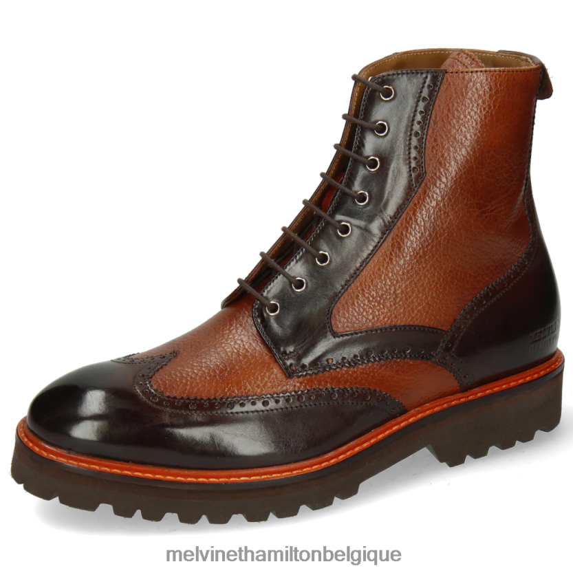 Melvin & Hamilton Hommes Matthieu 43 R44228118 bottines brun