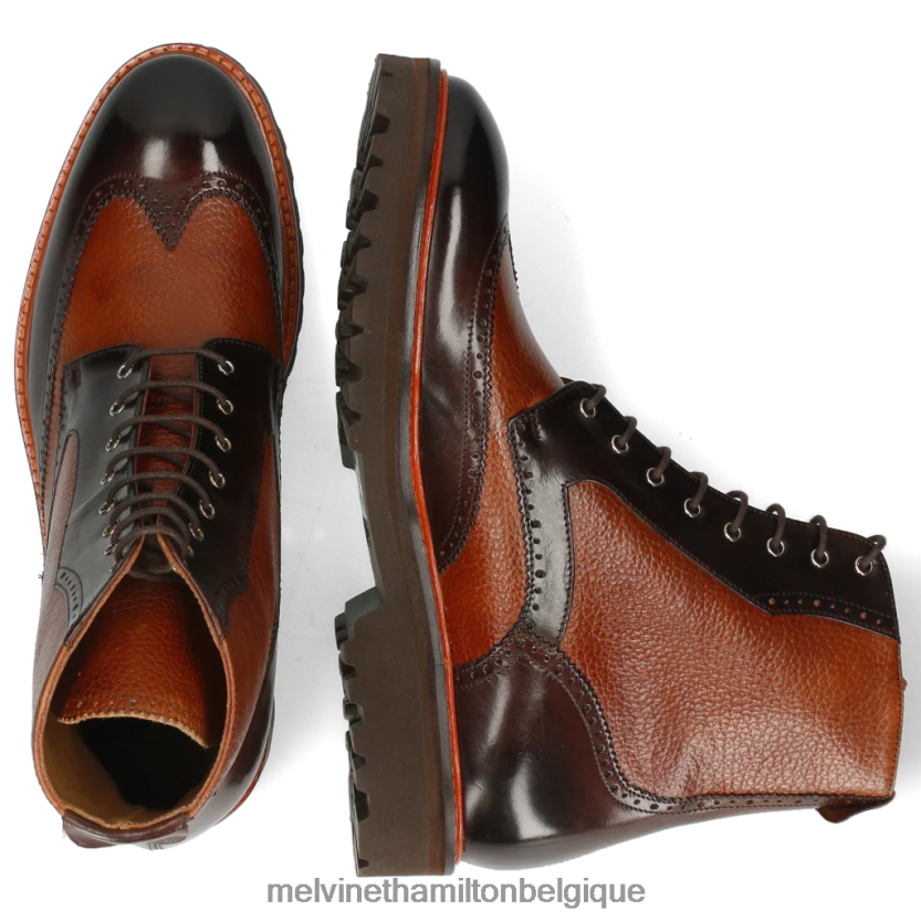 Melvin & Hamilton Hommes Matthieu 43 R44228118 bottines brun