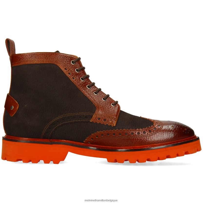 Melvin & Hamilton Hommes Matthieu 48 R4422897 bottines brun