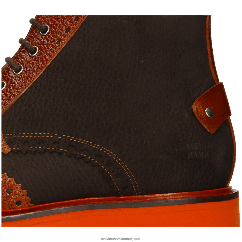 Melvin & Hamilton Hommes Matthieu 48 R4422897 bottines brun