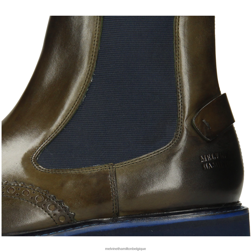 Melvin & Hamilton Hommes Matthieu 49 R4422882 bottines kaki