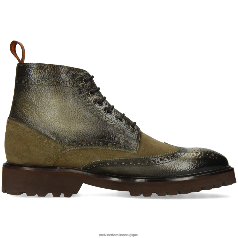 Melvin & Hamilton Hommes Matthieu 7 R4422875 bottines kaki