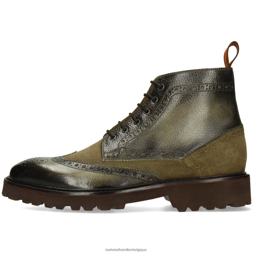Melvin & Hamilton Hommes Matthieu 7 R4422875 bottines kaki