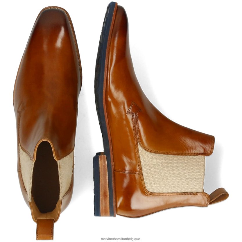 Melvin & Hamilton Hommes Ryder 12 R4422844 bottines brun