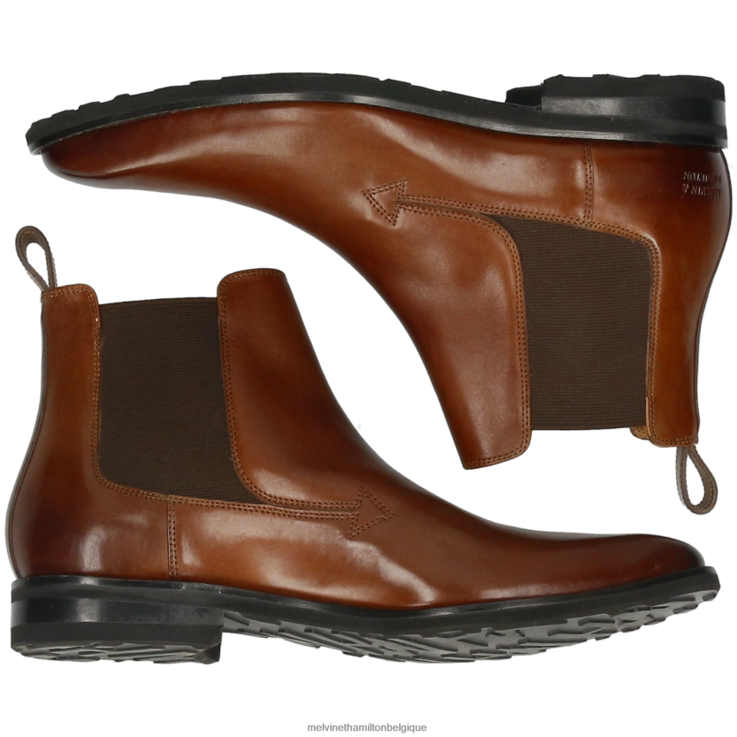 Melvin & Hamilton Hommes Ryder 12 R4422855 bottines brun