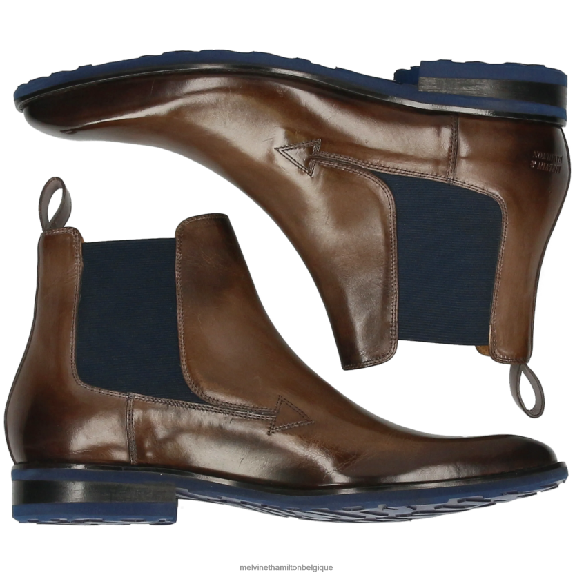 Melvin & Hamilton Hommes Ryder 12 R4422881 bottines gris