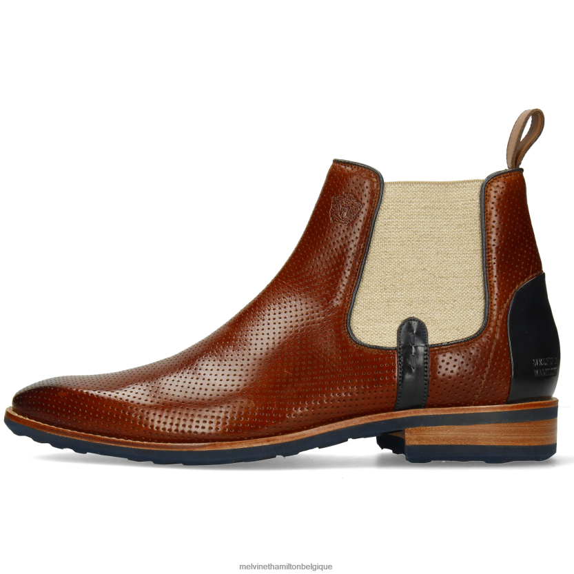 Melvin & Hamilton Hommes Ryder 18 R4422836 bottines brun