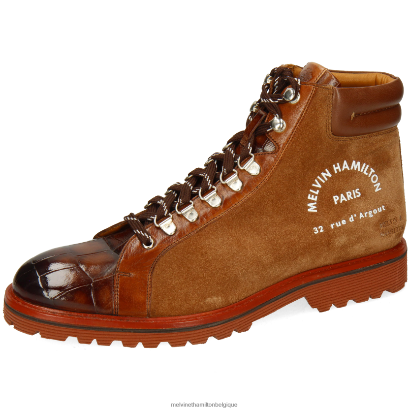 Melvin & Hamilton Hommes Trévor 33 R4422883 bottines brun