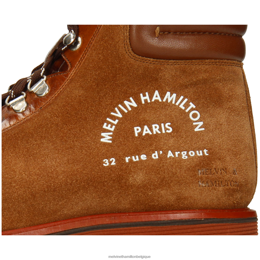 Melvin & Hamilton Hommes Trévor 33 R4422883 bottines brun