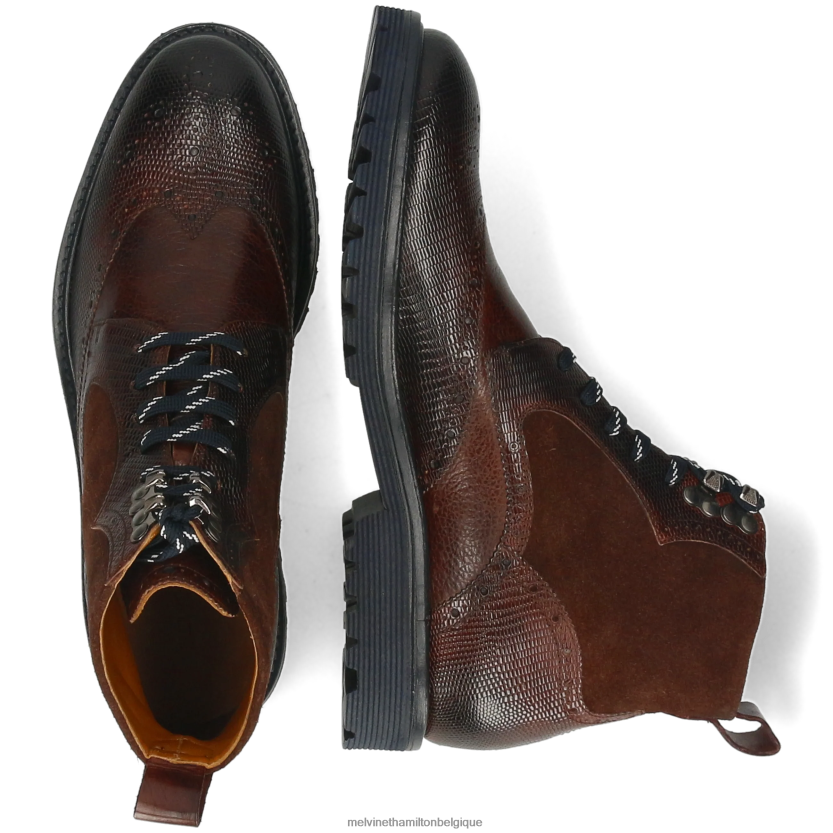 Melvin & Hamilton Hommes Trévor 34 R4422838 bottines brun
