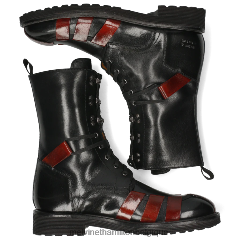 Melvin & Hamilton Hommes Trévor 43 R44228144 bottines noir