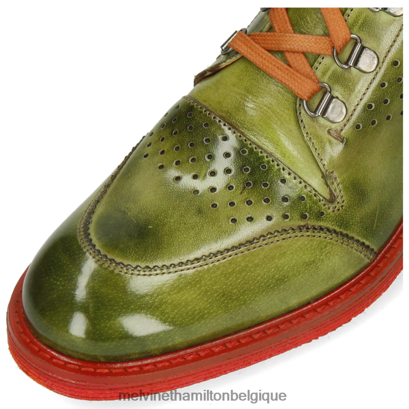 Melvin & Hamilton Hommes Trevor 5 R44228150 bottines vert