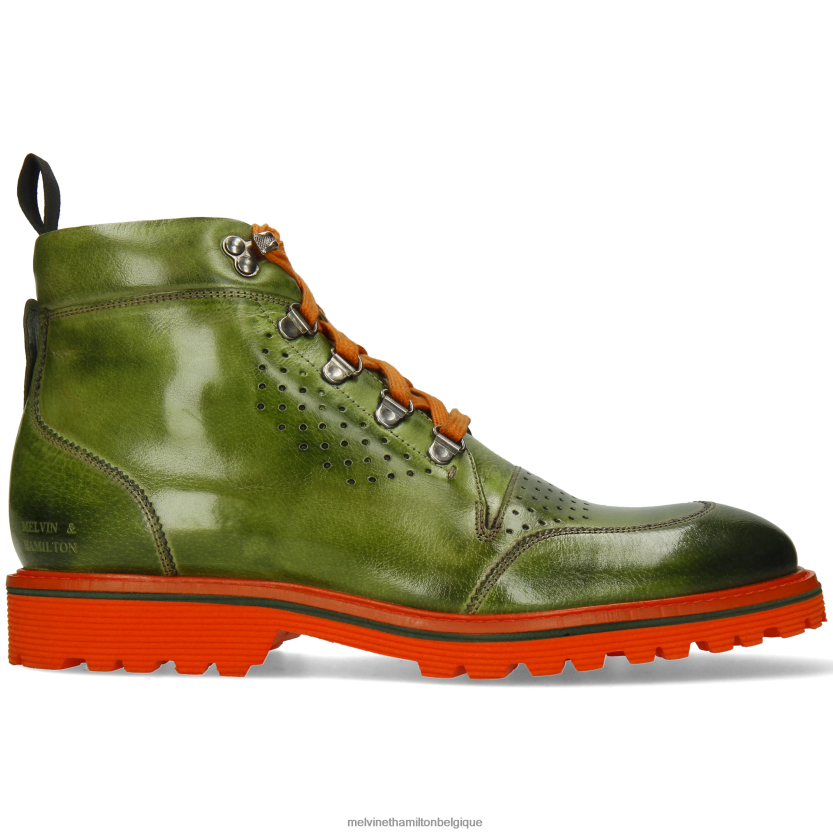 Melvin & Hamilton Hommes Trevor 5 R442285 bottines vert