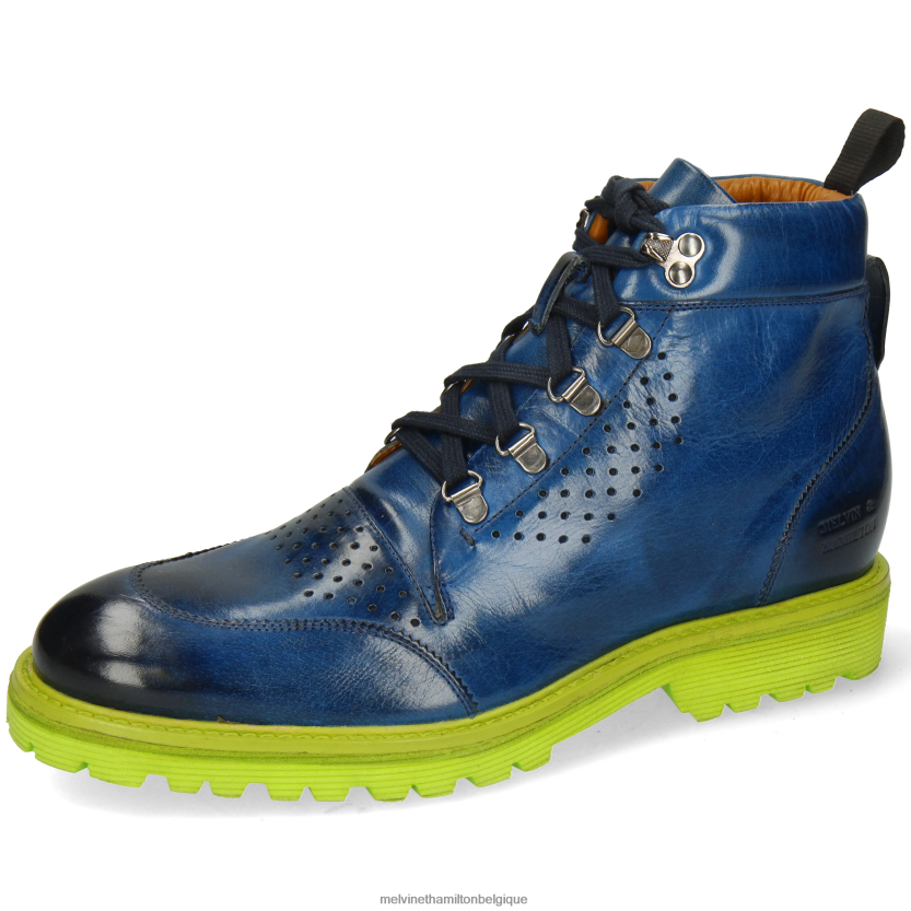 Melvin & Hamilton Hommes Trevor 5 R442289 bottines bleu