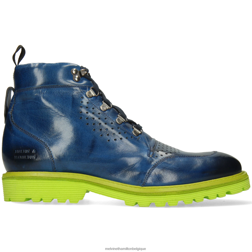 Melvin & Hamilton Hommes Trevor 5 R442289 bottines bleu