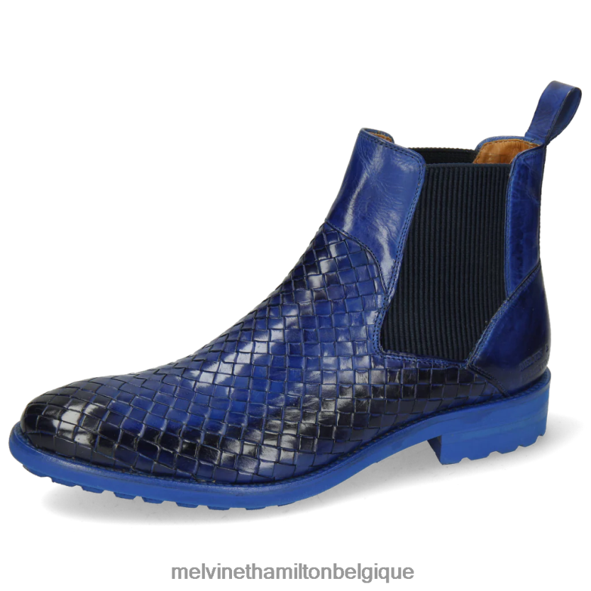 Melvin & Hamilton Hommes brad 9 R44228128 bottines bleu
