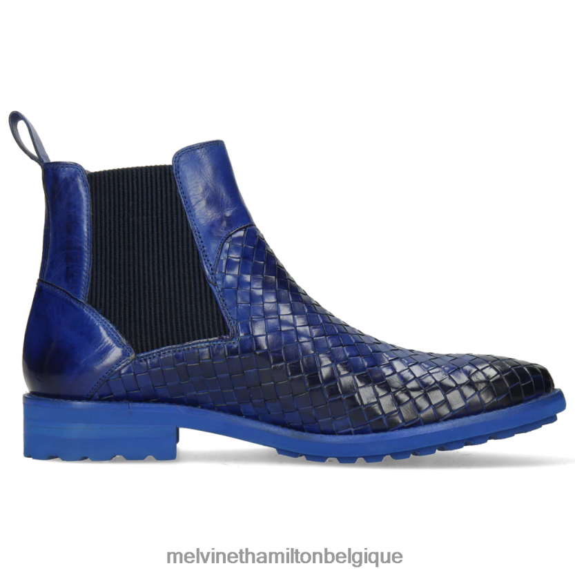 Melvin & Hamilton Hommes brad 9 R44228128 bottines bleu