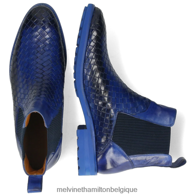 Melvin & Hamilton Hommes brad 9 R44228128 bottines bleu