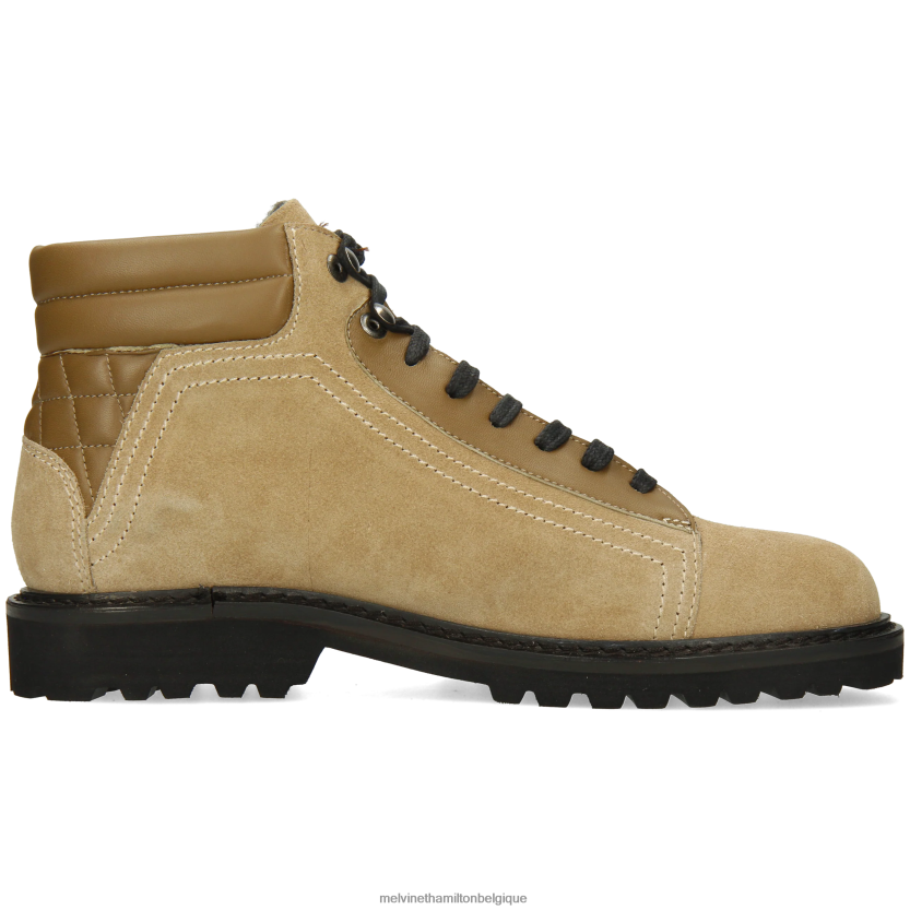 Melvin & Hamilton Hommes cliquet 3 R44228108 bottines beige