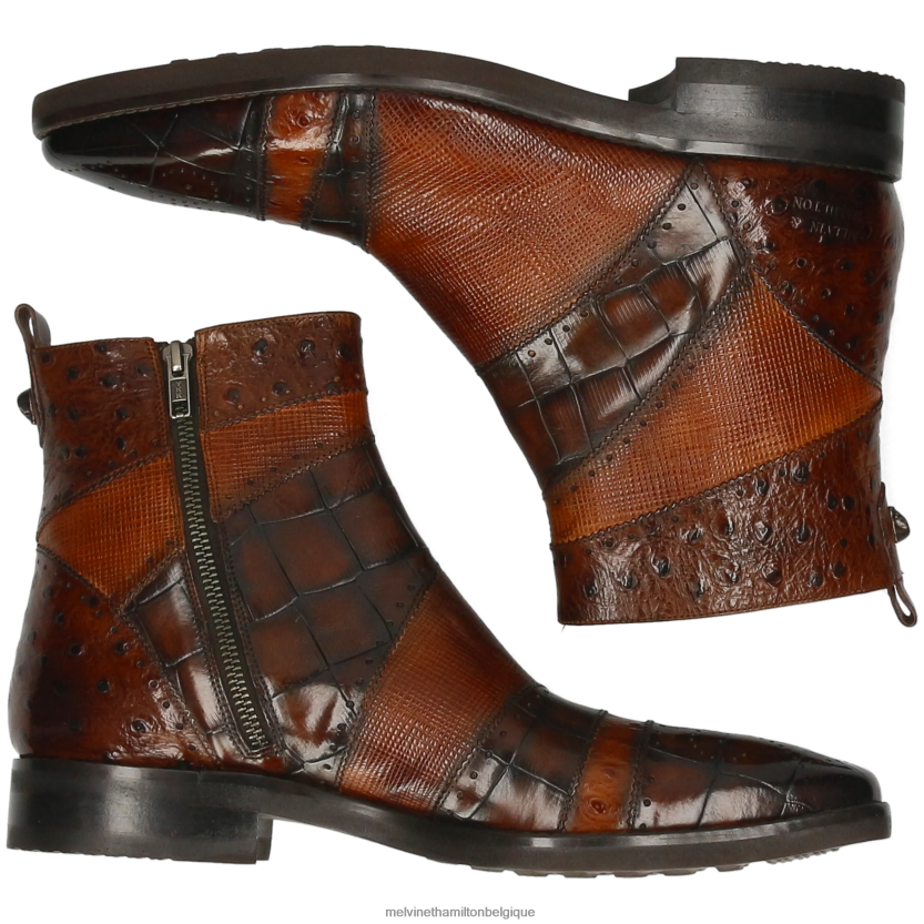 Melvin & Hamilton Hommes elvis 26 R4422895 bottines brun