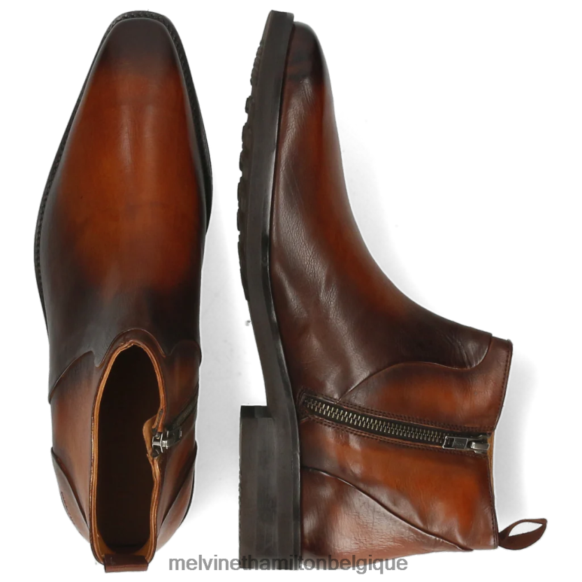 Melvin & Hamilton Hommes lance 51 R44228146 bottines brun