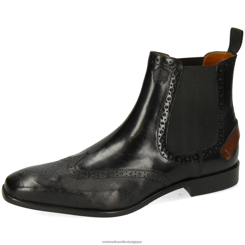 Melvin & Hamilton Hommes lien 3 R4422825 bottines noir