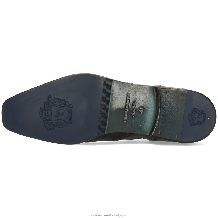 Melvin & Hamilton Hommes lien 3 R4422825 bottines noir