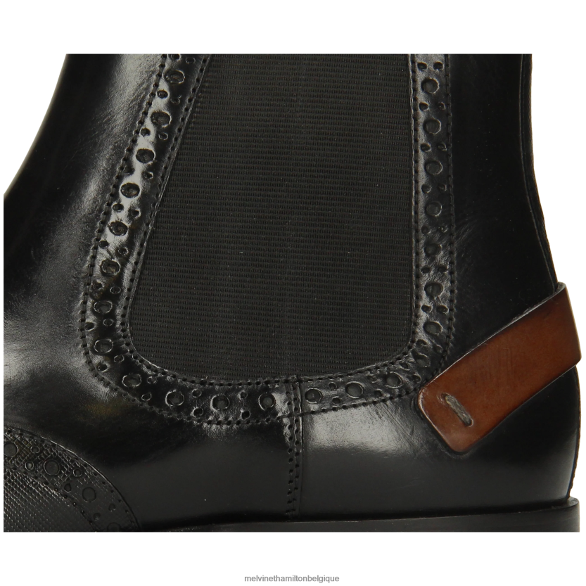 Melvin & Hamilton Hommes lien 3 R4422825 bottines noir