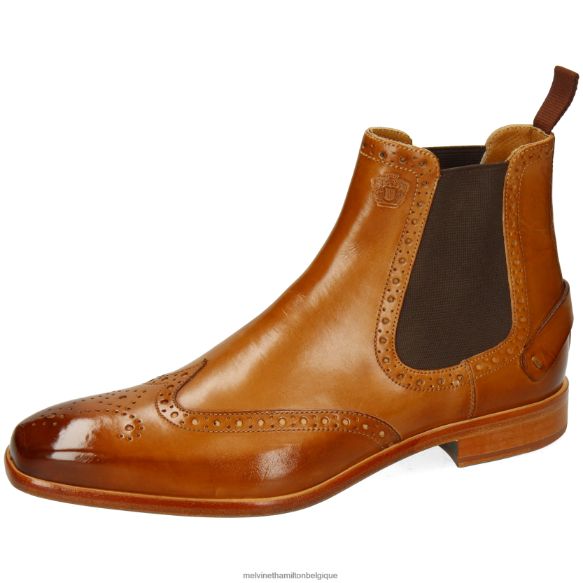 Melvin & Hamilton Hommes lien 3 R4422837 bottines brun