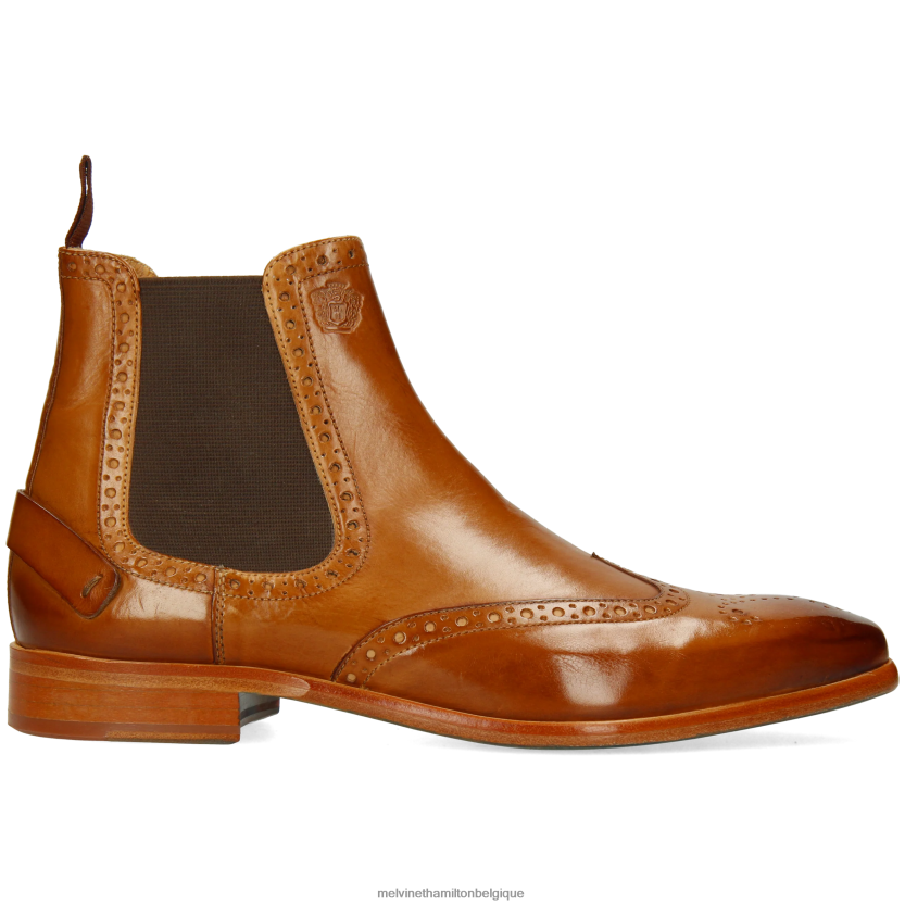 Melvin & Hamilton Hommes lien 3 R4422837 bottines brun