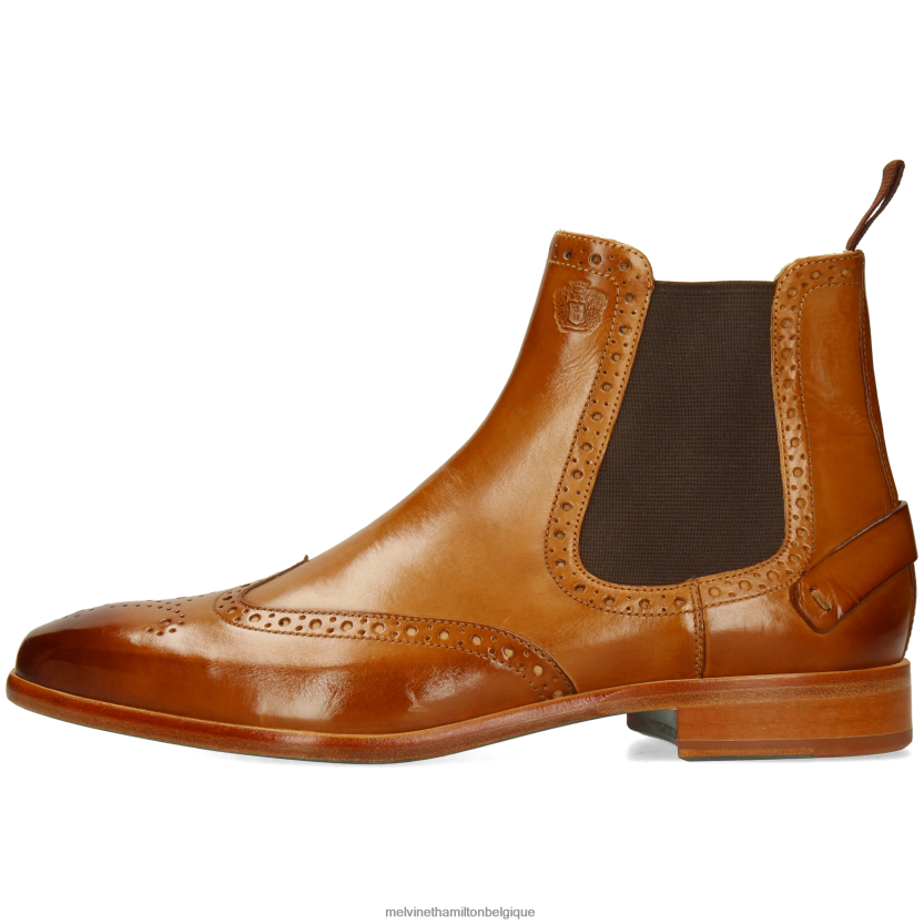 Melvin & Hamilton Hommes lien 3 R4422837 bottines brun