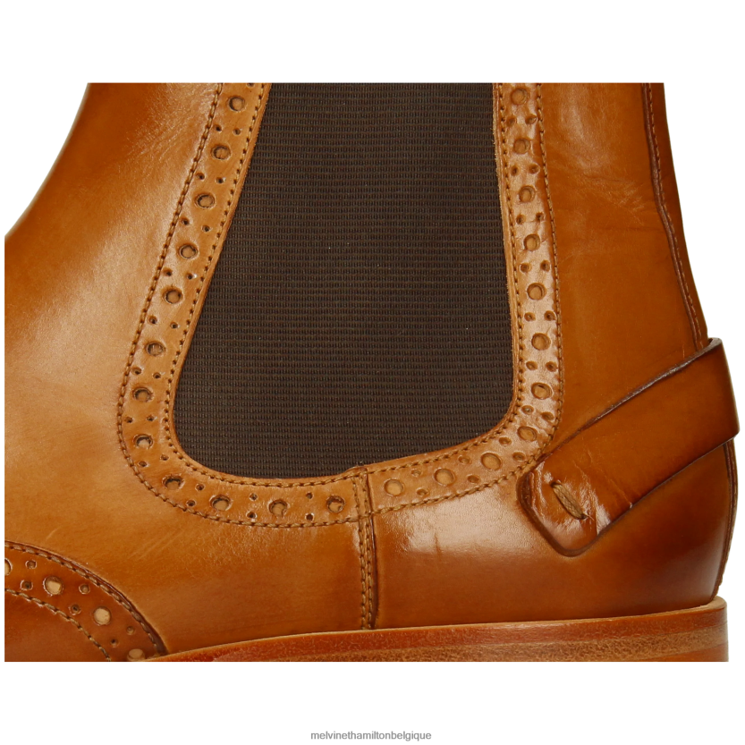 Melvin & Hamilton Hommes lien 3 R4422837 bottines brun