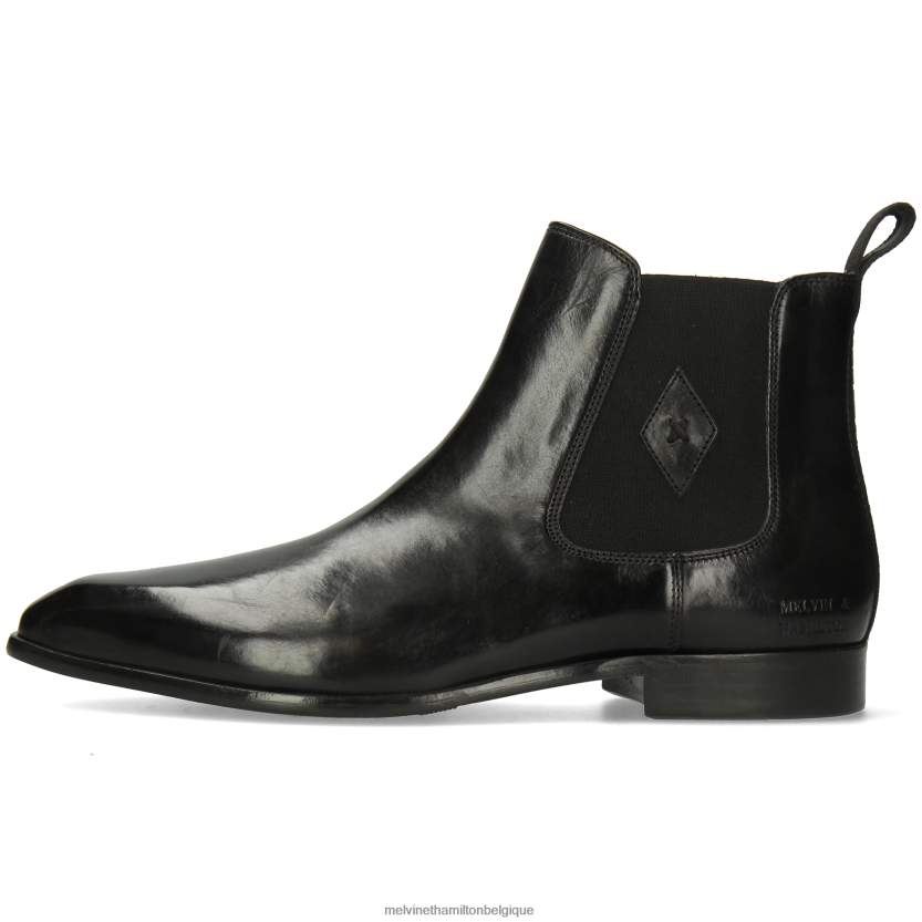 Melvin & Hamilton Hommes Élyas 5 R4422810 bottines noir