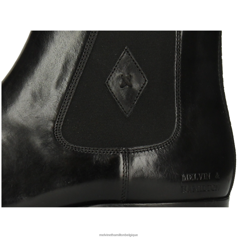 Melvin & Hamilton Hommes Élyas 5 R4422810 bottines noir