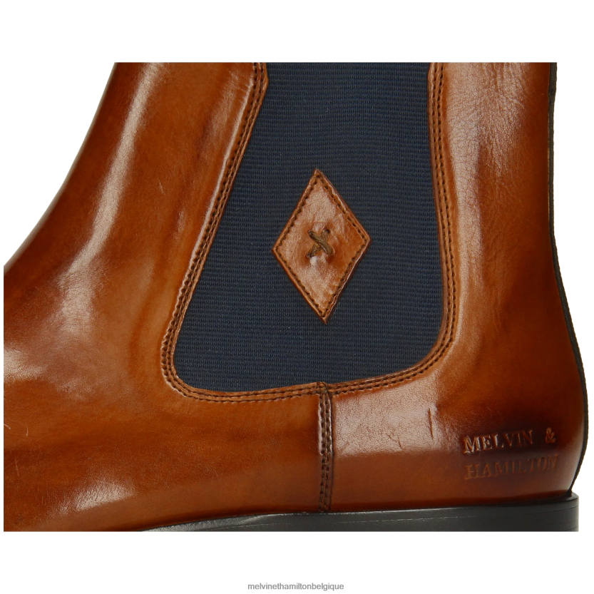 Melvin & Hamilton Hommes Élyas 5 R44228111 bottines brun