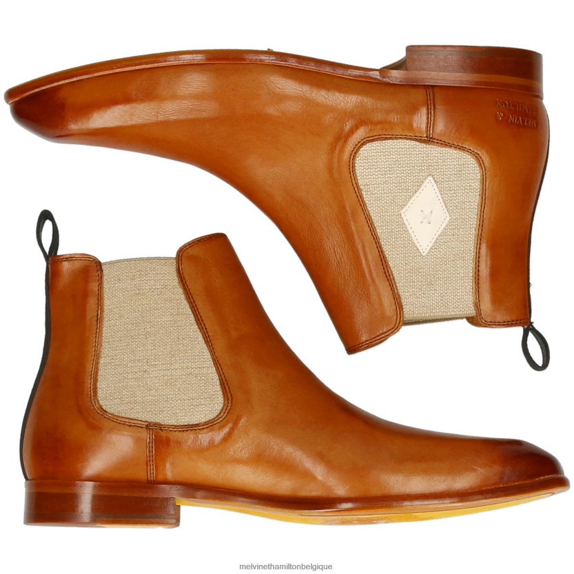 Melvin & Hamilton Hommes Élyas 5 R44228140 bottines brun clair