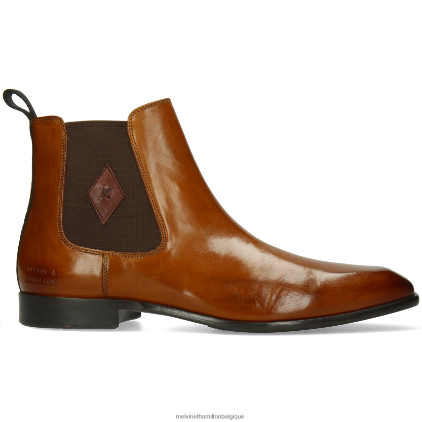 Melvin & Hamilton Hommes Élyas 5 R4422815 bottines brun