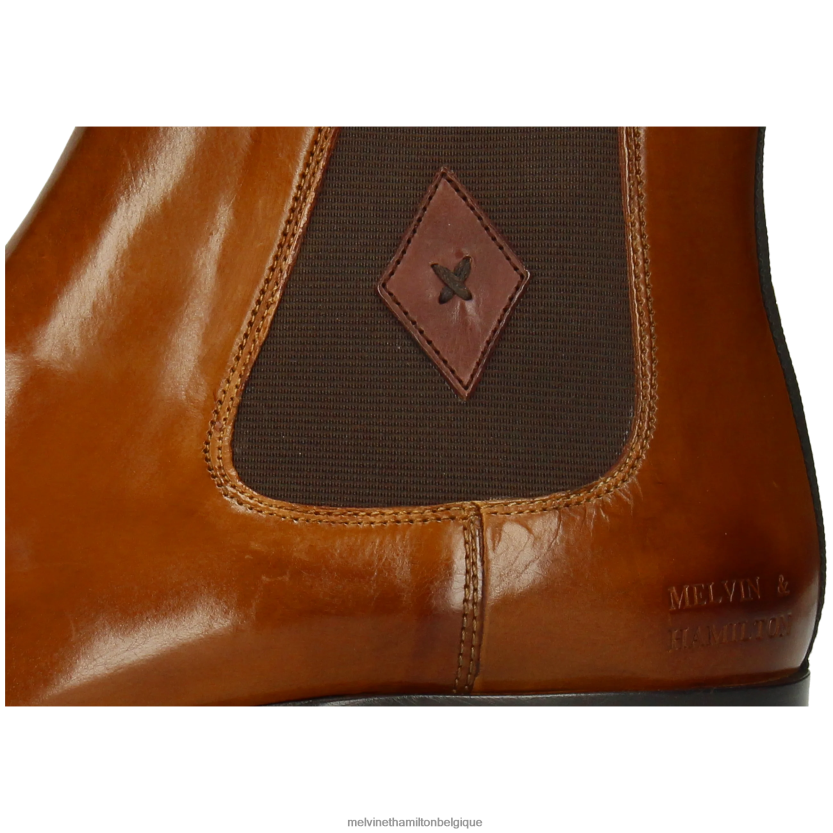 Melvin & Hamilton Hommes Élyas 5 R4422815 bottines brun