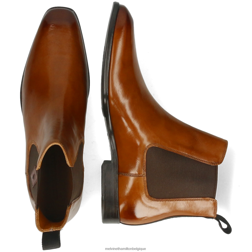 Melvin & Hamilton Hommes Élyas 5 R4422815 bottines brun